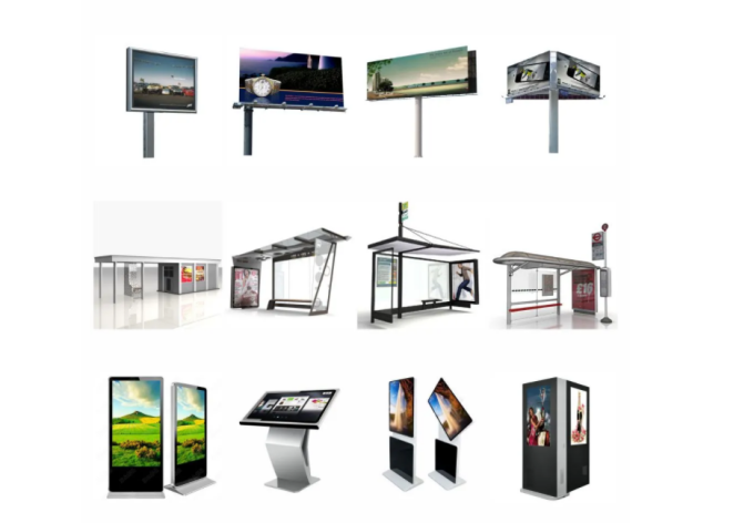 43“  Free Standing Touched Indoor LCD Screen High Resolution Full Color Digital Signage for Advertising