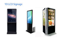 Interactive Touch Screen Digital Signage Kiosk 55 Inch For Exhibition Halls