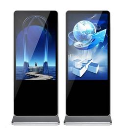 65-Inch LCD Touch Display Floor Standing Advertising Player Digital Signage with Right Angle for Hotel