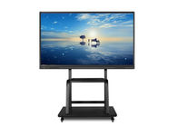 Free Stand LCD Digital Signage Interactive Whiteboard With Safely Locking System Function