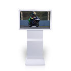10 Points Touch Screen Display Kiosk , Ground Standing Advertising Display