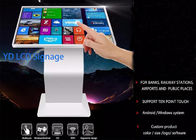Commercial 42" Interactive Touch Screen Kiosk Free Standing With 1 Year Warranty