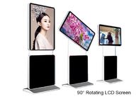 360° Rotating Free Standing LCD Signage Display