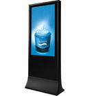 75 Inch Floor Standing Digital Signage 178 Degree Visible Angle For Indoor Ad