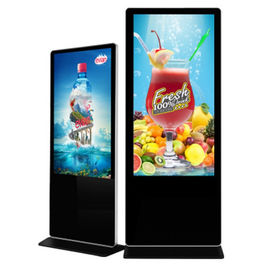 Full High Definition Floor Standing Digital Signage Display For Business Shops