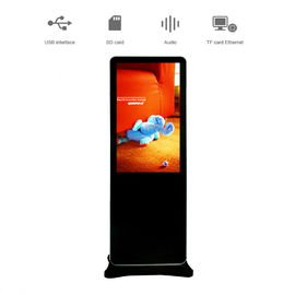 Full High Definition Floor Standing Digital Signage Display For Business Shops