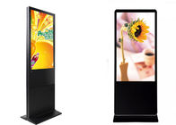 Indoor Self Standing Advertising Board LCD Touch Screen Totem