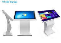 LCD Interactive Touch Screen Kiosk Pc Information Inquiry K Shape Kiosk