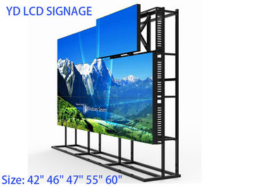 Customized 1920*1080 LCD Video Wall For Bus / Building And Lift Room