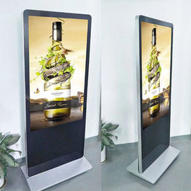 Slim 49 inch floor standing digital signage ads media player with competitive price