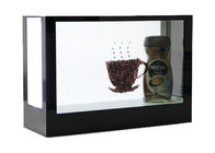 55'' Clear Lcd Display Box True Multi Touch Toughened Safety Glass Material