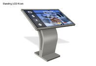 Full HD Portable Standing LCD Advertising Display With Multi - Languages