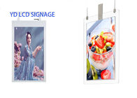 Advertising Ceiling Mount Indoor Digital Signage With Tempered Safety Glass