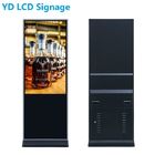 55 Inch LCD Touch Screen Kiosk Support IR Remote Controller For Advertising