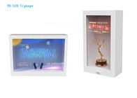 22 Inch Clear LCD Display Showcase With Android / Windows System