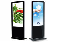 65 Inch LCD Advertising Player , Touch Screen Display Stand For Information
