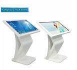 Interactive Multi Points Touch Screen Signage , K Shape LCD Kiosk Displays