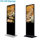 Ultra Thin LCD Digital Signage Display , 49" Multi Touch Kiosk With Lock