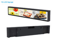 28.5 inch SAMSUNG Panel Shelves Indoor LCD Display Liner Screen Remote Control with Android for Advertising Market