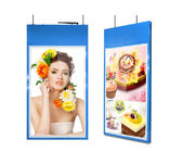 Hanging Double Side LCD Digital Signage Customized Color For Indoor Advertising
