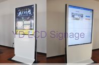 Multi Touch Digital Signage Floor Standing Installation For Messages Display
