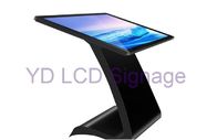 Full HD Touch Screen Information Kiosk , Portable Commercial Digital Signage