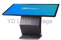 Interactive LCD Touch Screen Information Kiosk Floor Standing Installation