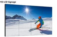 Intelligent Splicing 55" LCD Digital Wall Display Remote Control With Rich Color