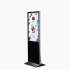 1920x1080 Full HD Floor Standing Digital Signage 6ms Fast Response Time
