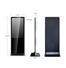 85 Inch Indoor Floor Standing Advertising Lcd Touch Screen Digital Signage Totem Kiosk Remote Control Wifi Android