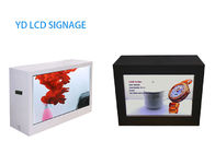 22 Inch Transparent Display Screen , Clear LED Display Customized Size