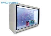 22 Inch Transparent Display Screen , Clear LED Display Customized Size