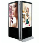 Double Sided, Floor Standing, Indoor Lcd Display Kiosk for Advertising