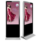 Double Sided 1920*1080 500cd/m2 Floor Standing Digital Signage with Wifi 4G Control