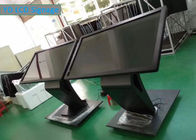 Floor Stand Interactive Touch Screen Kiosk Advertising Touch Screen K Shape TFT Type