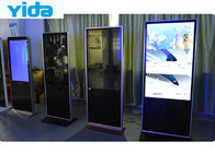 Free Standing Indoor Digital Signage Totem Interactive 350cd/m2 Touch Screen 43''