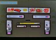 Commercial Digital Signage Indoor Shelf LCD Display For Supermarket Shopping Mall