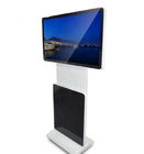 Samsung LCD Panel Rotatable Touch Screen Kiosk Free Standing With Plug And Play Function