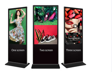 Double Sided 500cd/m2 43'' 49'' Indoor Digital Signage Floor Standing Kiosk