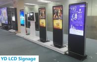 43 49 55 65 70 84 inch floor stand LCD advertising player indoor digital signage advertising Kiosk