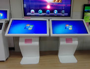 Android 43 49 55 Inch 350cd/m2 Floor Stand Interactive Kiosk