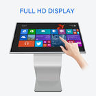 Floor Standing Indoor Interactive LCD Touch Screen High Definition Intelligent Digital Signage Kiosk