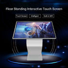 Indoor 1920*1080 32" Floor Standing Portable Interactive LCD Touch Screen Digital Signage Kiosk