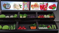 Indoor Ultra Wide Shelf Edge Screen Stretched Bar Lcd Display For Shopping Mall