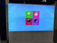 Customized 3x3 55" lcd video wall mounted advertising seamless digital signage