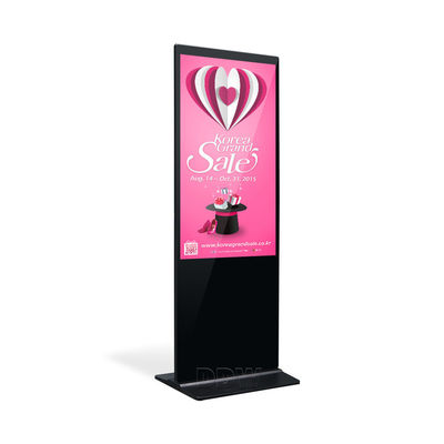 Floor Standing Digital Signage LCD Advertising Photo Booth Kiosk