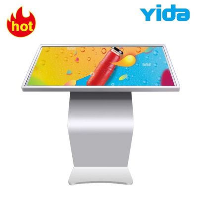 55 Inch Digital Signage Floor Stand Lcd Touchscreen Advertising Tv Kiosk Machine With Android  And Windows