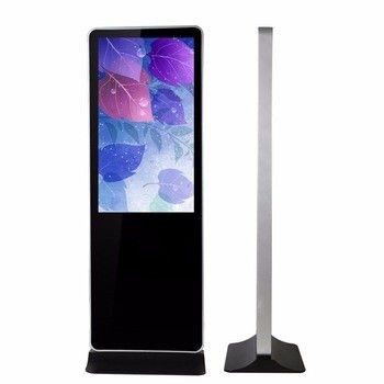 Floor Standing Indoor Use Portable 43/49/55/65 Inch Lcd Display For Shopping Mall