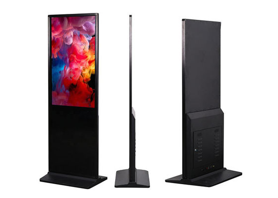 4K Indoor Advertising Floor Stand Touch Screen LCD Digital Signage Kiosk