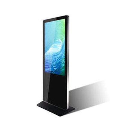 4K Indoor Advertising Floor Stand Touch Screen LCD Digital Signage Kiosk